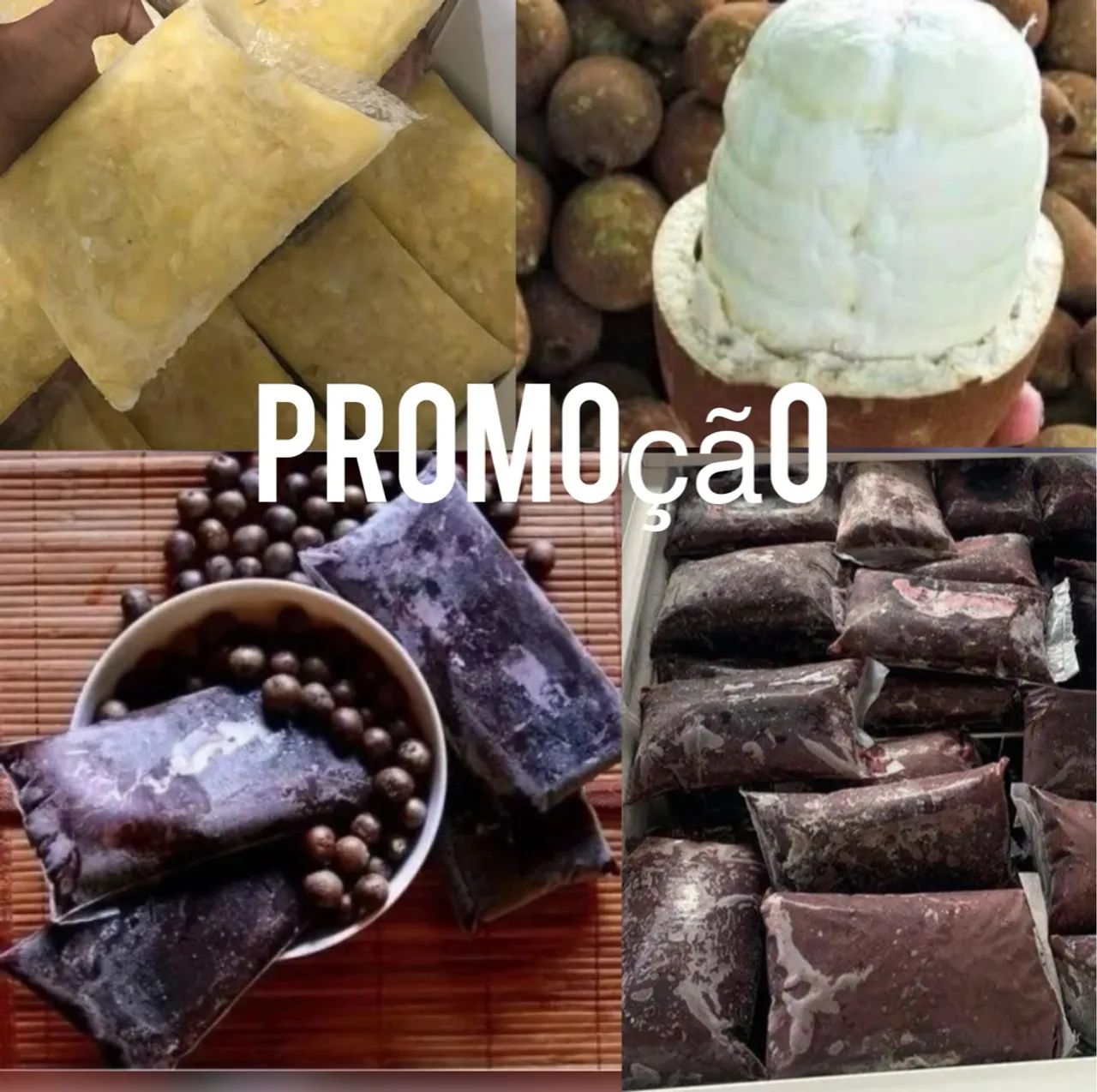 AÇAÍ E CUPUAÇU PURO DIRETO DO PARÁ 
