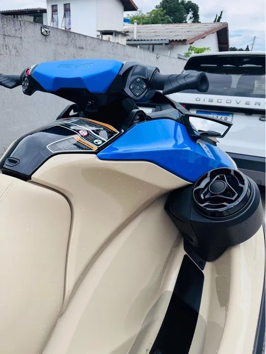 Jet SKY Wake 2025 OKM ,sem uso 170 com carretinha c/som original , escada - Foto 9