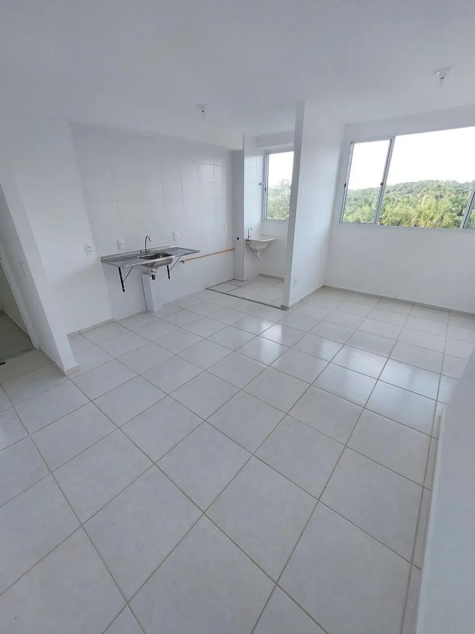 Apart. Novo,2 Quartos,4º Andar, Água e Condomínio  incluso, caução avista - Foto 4