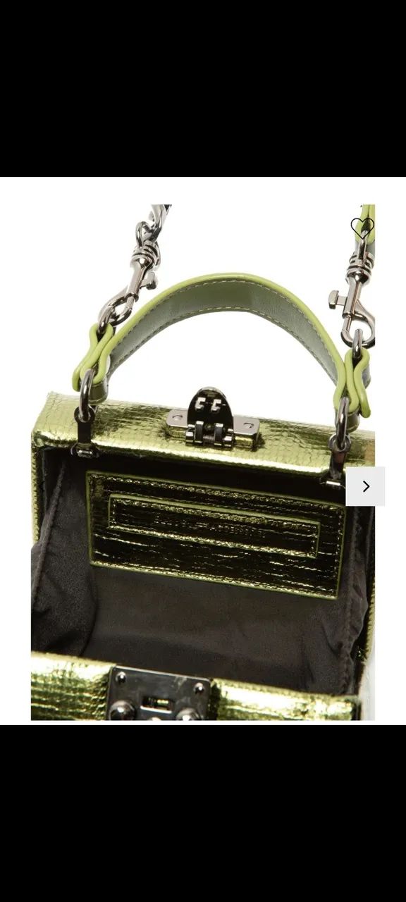  Bolsa Clutch metal green!  Bang com shape - Foto 3