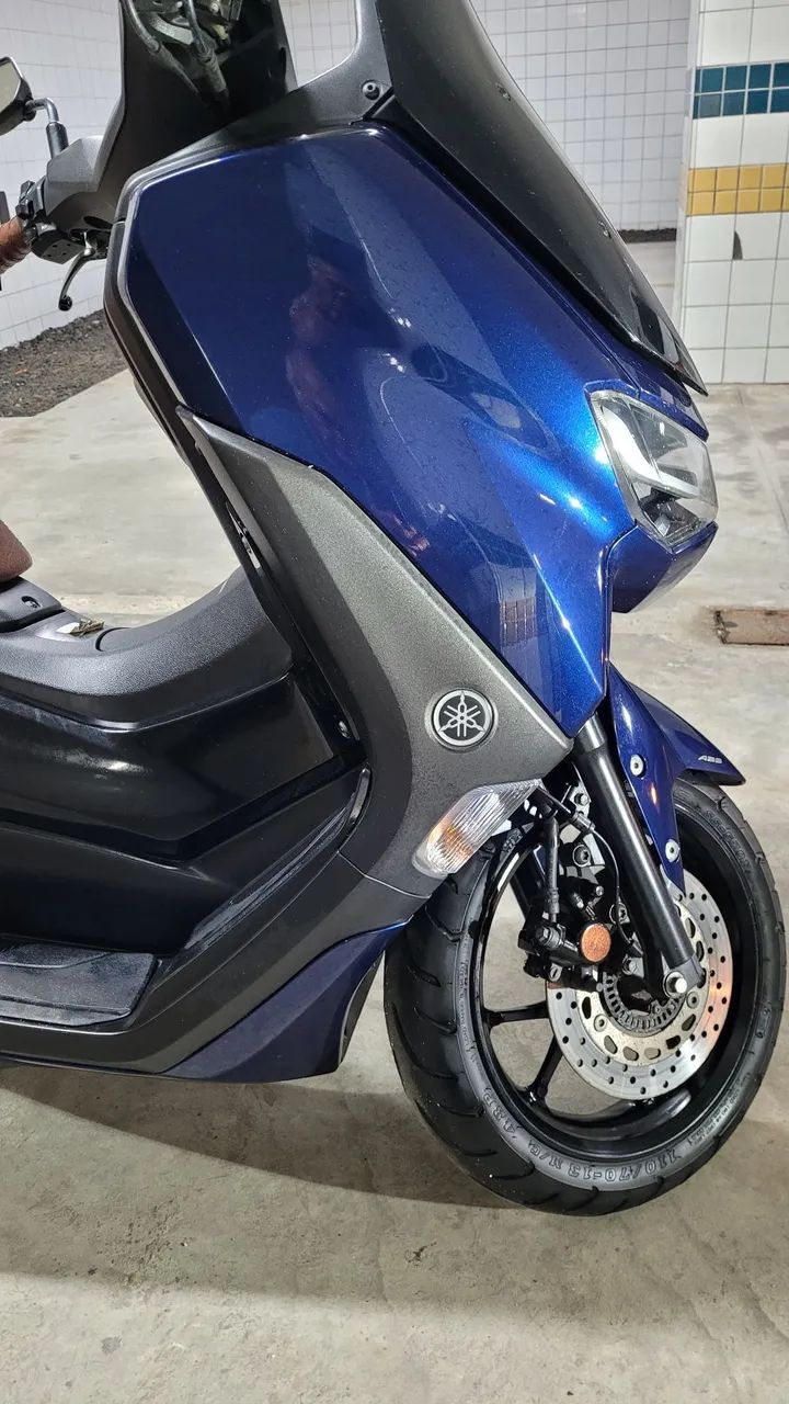 NMAX AZUL BANCO COURO GV SEMINOVA 3750 KM ÚNICA NO MERCADO  - Foto 7