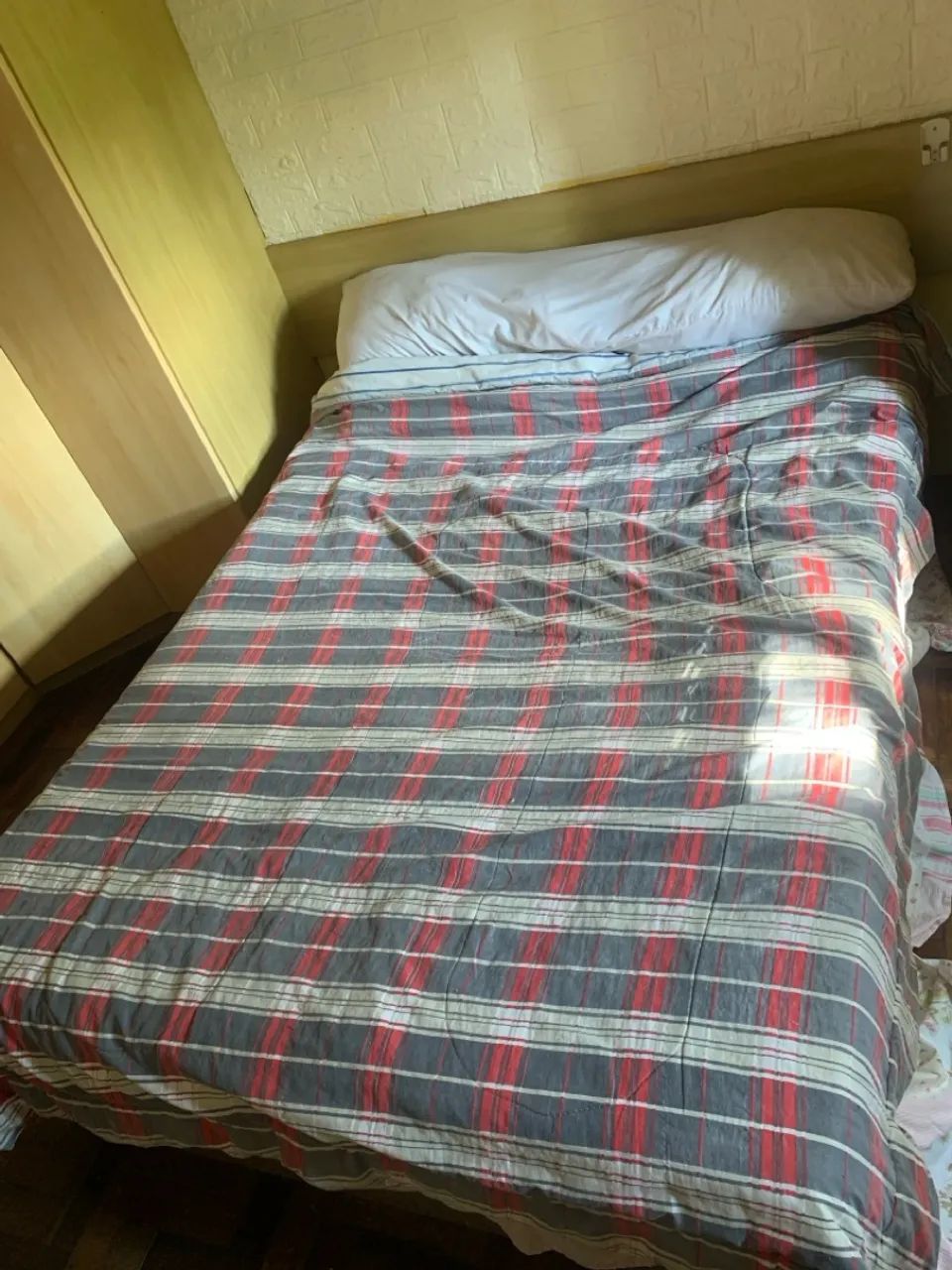 Cama box casal conjugada c/ baú 