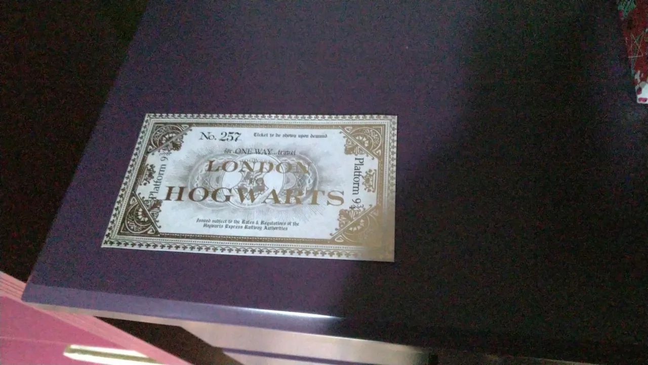 Ingresso Plataforma 9 3/4 - Harry Potter