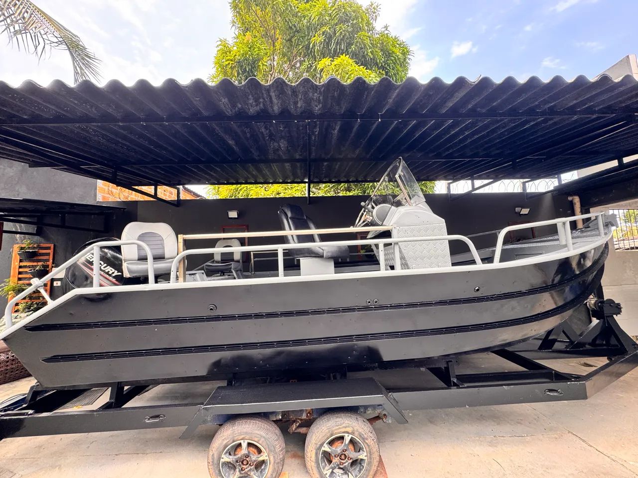 Vende lancha em alumínio  - Foto 5