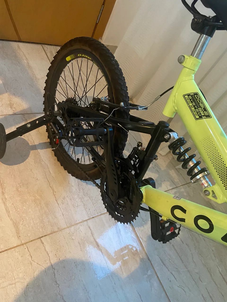 Bicicleta Aro 20 Colli GPS Freio V Brake Aço Carbono Suspensão