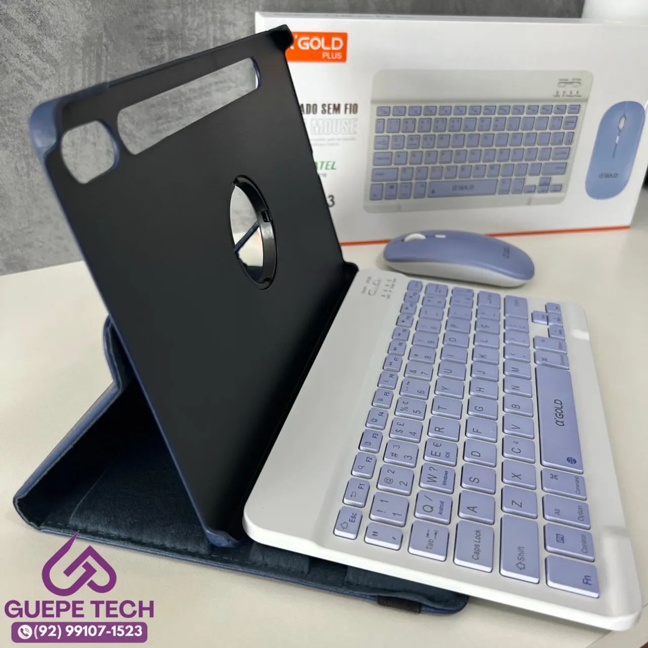 Capa Com Teclado - Tablet S9 11 Polegadas - Foto 2