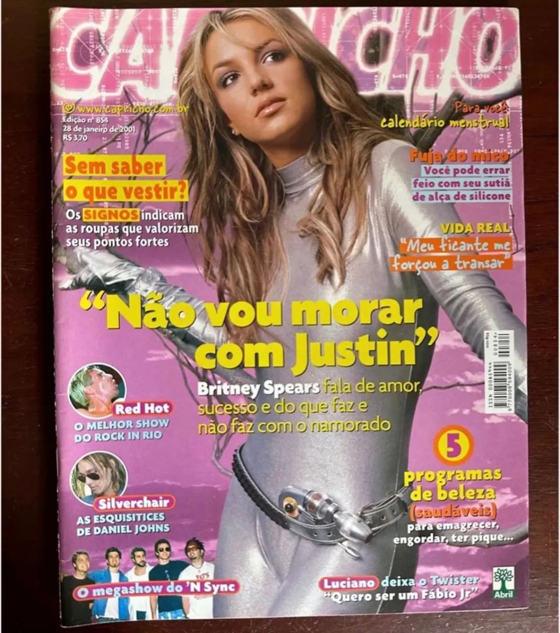 Revista Britney - Janeiro/2001