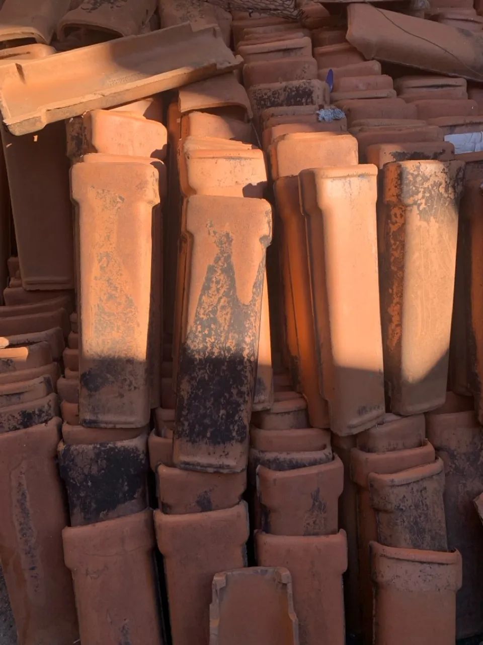 Telhas de barro antigas para reparos  - Foto 4