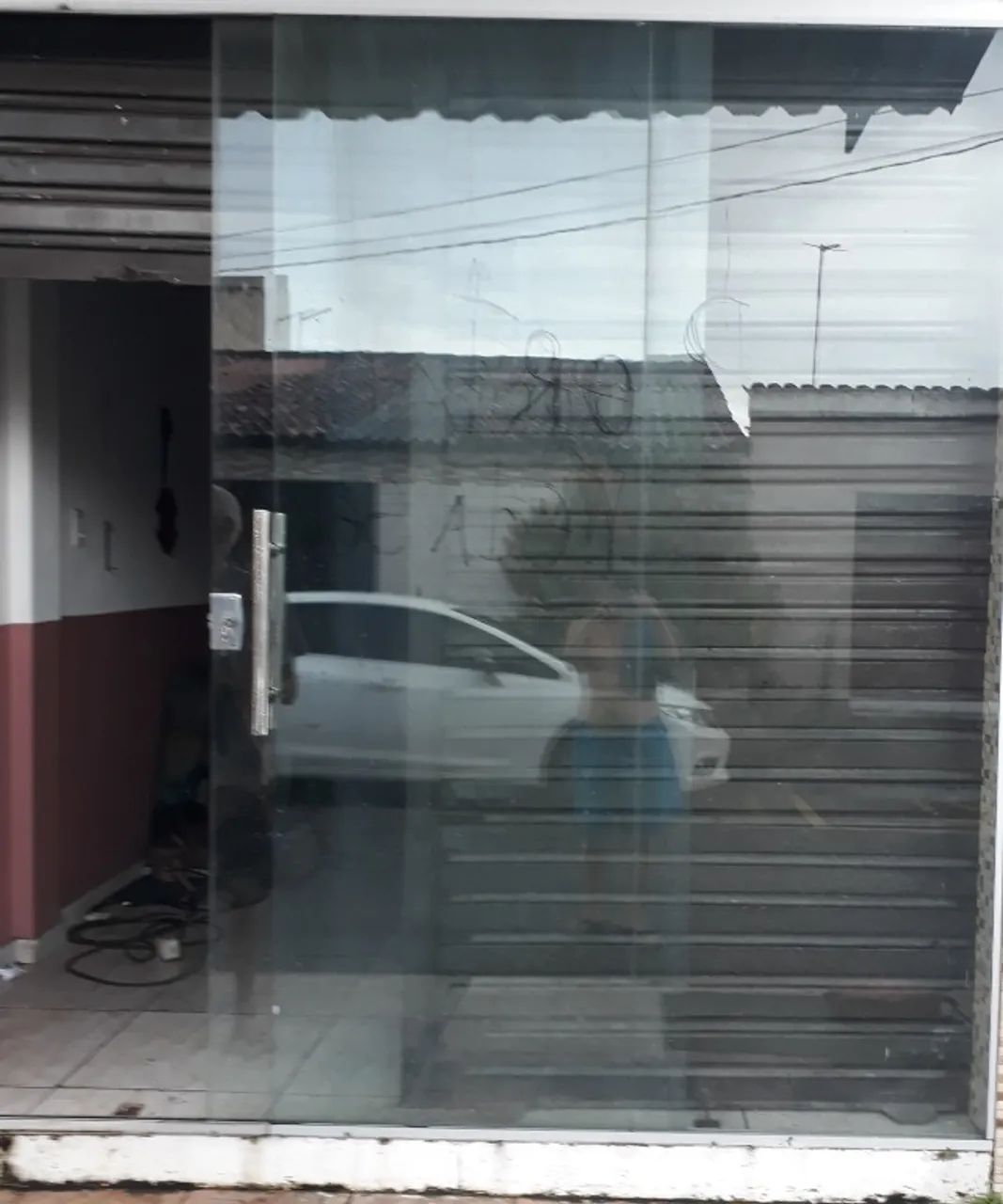 Porta de vidro com duas folhas  - Foto 2