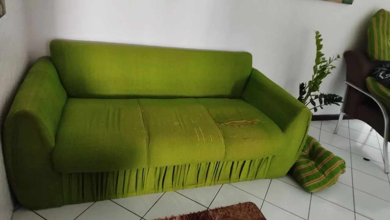 Sofá 3 lugares usado64330585262722120