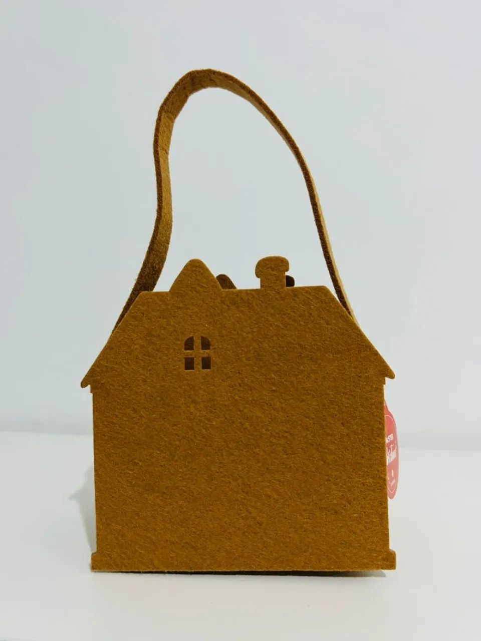 10 Unidades - Cachepô Casa do Biscoito - Decoração e Embalagem Natalina em Feltro  - Foto 5