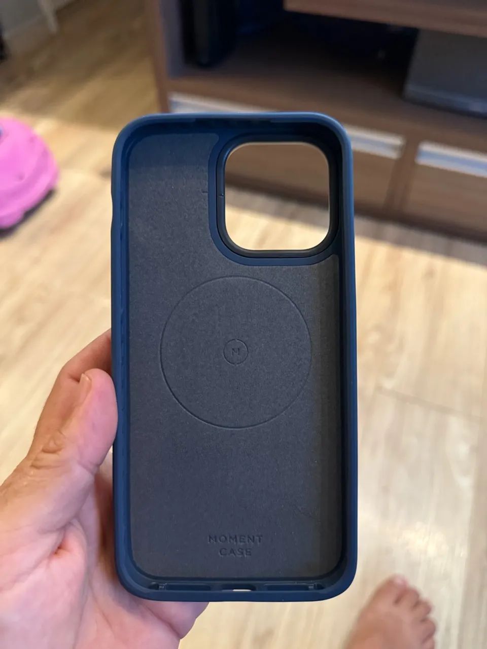 Capa Moment para iPhone 14 Pro Max - Azul - Foto 3
