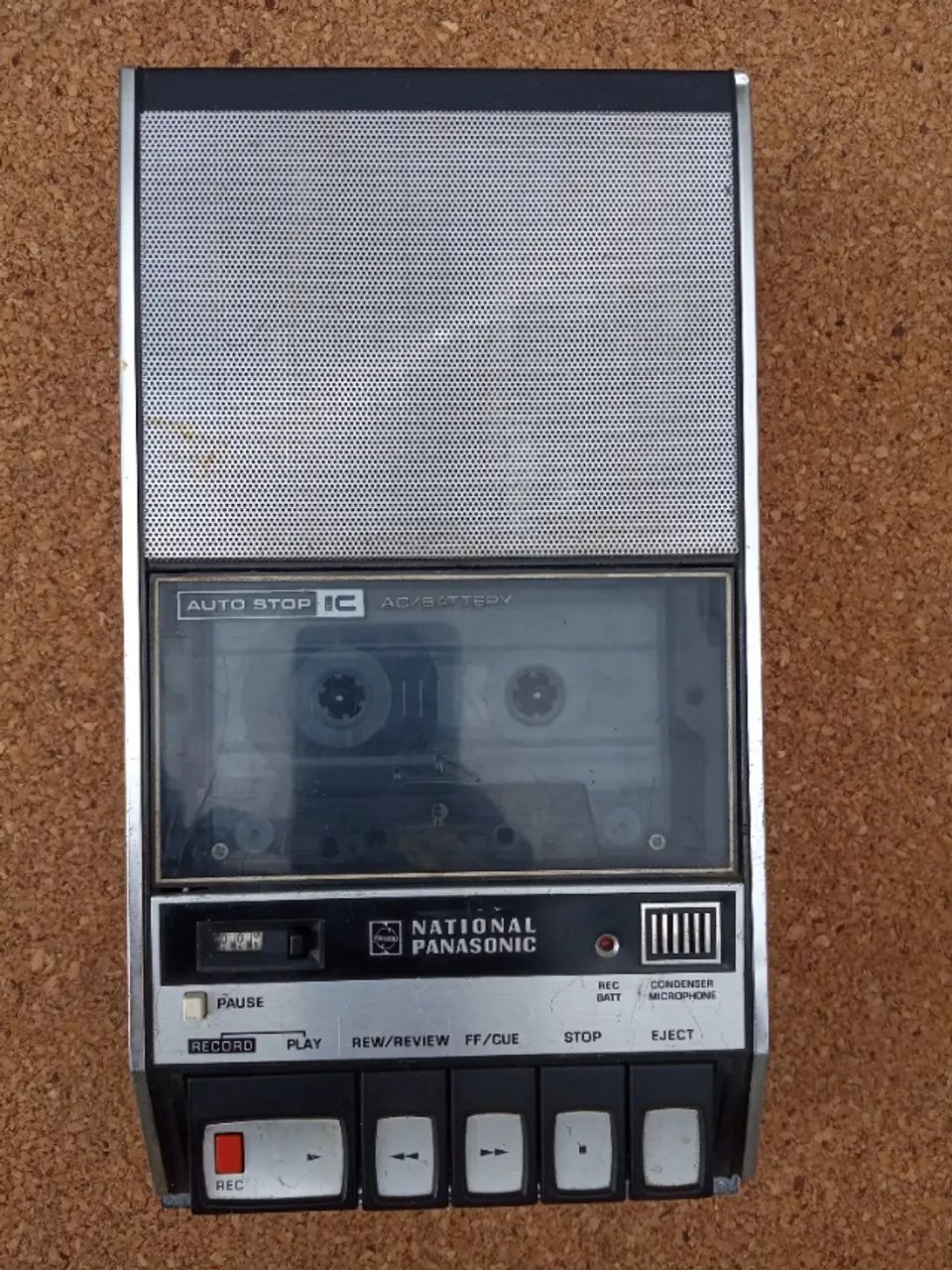 ÚLTIMO DISPONÍVEL!!! Gravador National Panasonic  vintage modelo : RQ 413 S - Foto 2