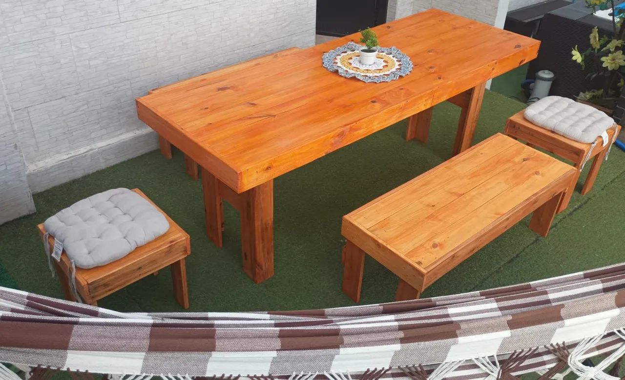 Mesa de Jantar de Pallet  - Foto 2