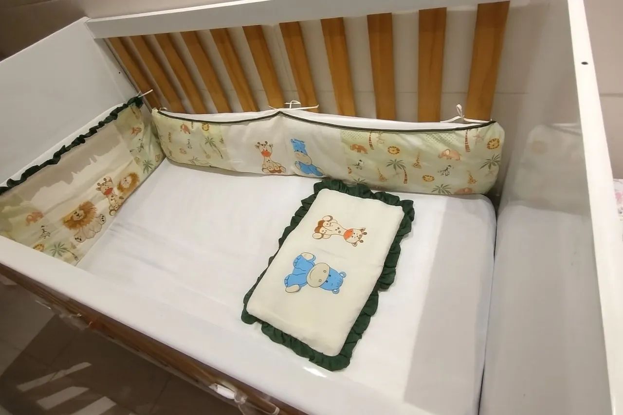 Berço Americano Multifuncional Mini Cama 5 em 1 - Foto 2