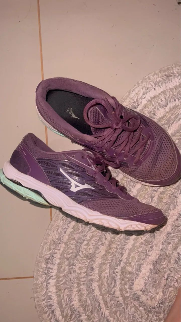 Tênis Mizuno Feminino Roxo TAM 36/37