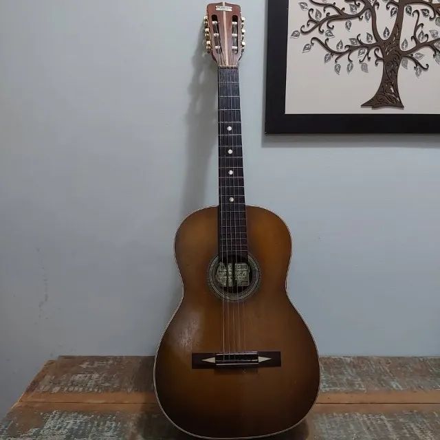 Violão Del Vecchio Timbre Vox 1957 Raridade - Foto 2