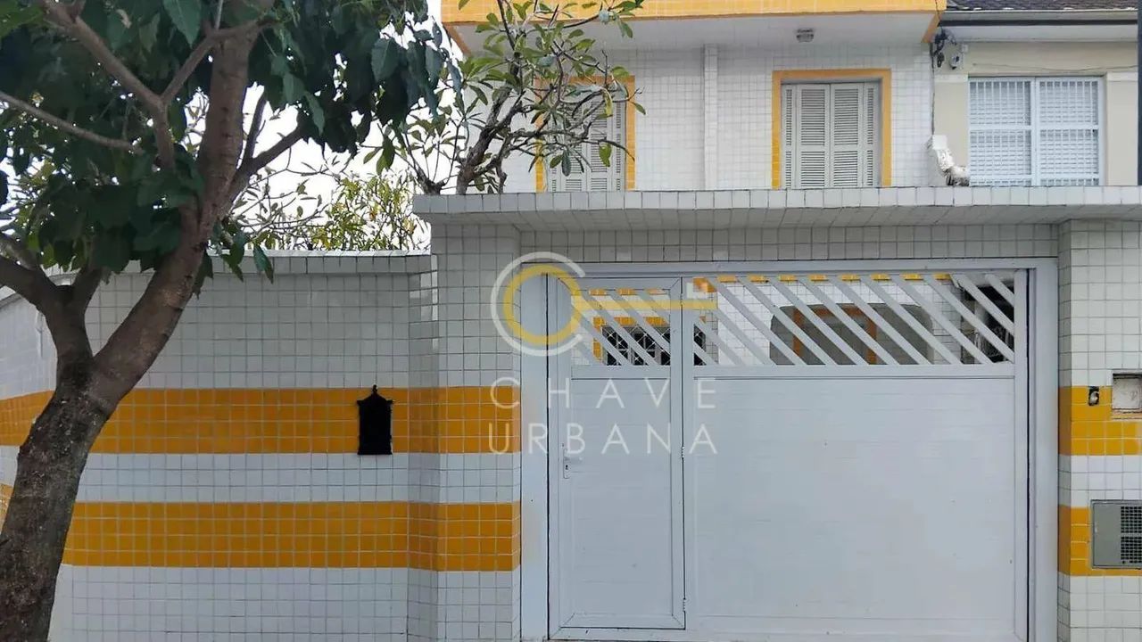 Sobrado com 2 dormitórios para alugar, 140 m² por R$ 4.300,00/mês - Campo Grande - Santos/