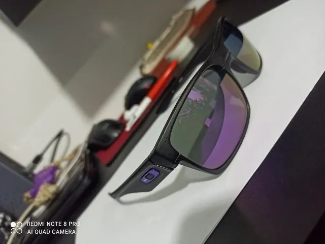 Oculos Oakley TwoFace matte black violet iridium  - Foto 3