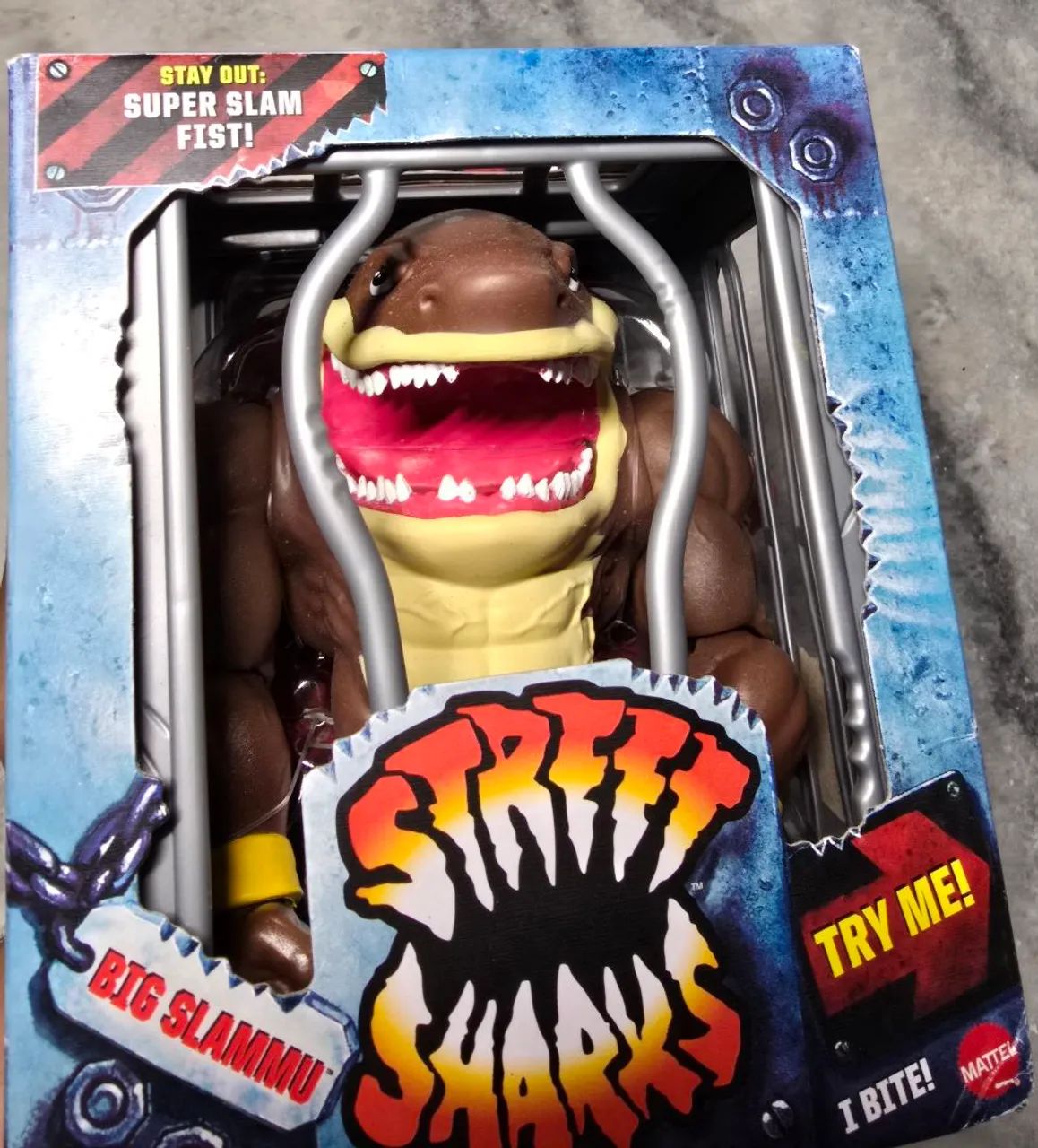 Street Sharks Mattel 30 years Big Slammu lacrado - Hobbies e
