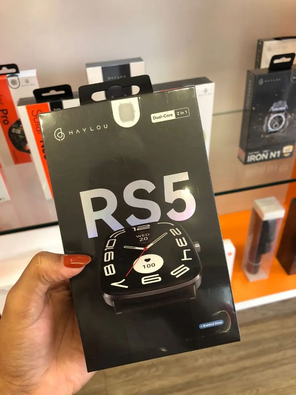 Smartwatch Haylou RS5 Global Novo Lacrado