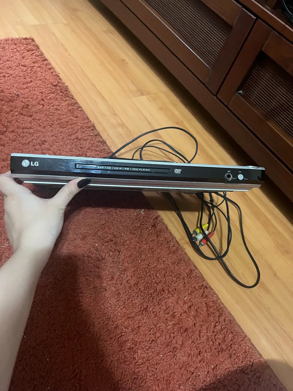 dvd player e karaoke 