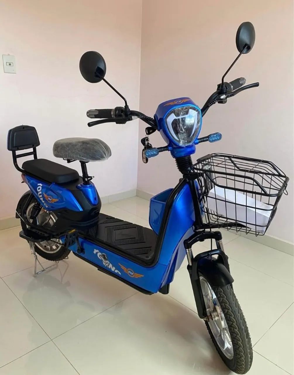 BICICLETA ELÉTRICA ARO 16 COM ALARME  - Foto 3