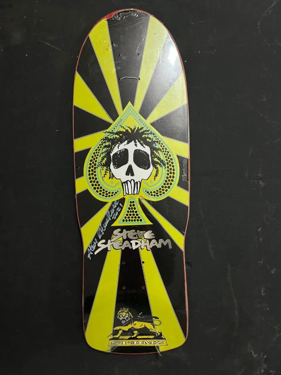 Shape Steve Steadham STEDMZ Autografado, item Raro Original Imp. USA