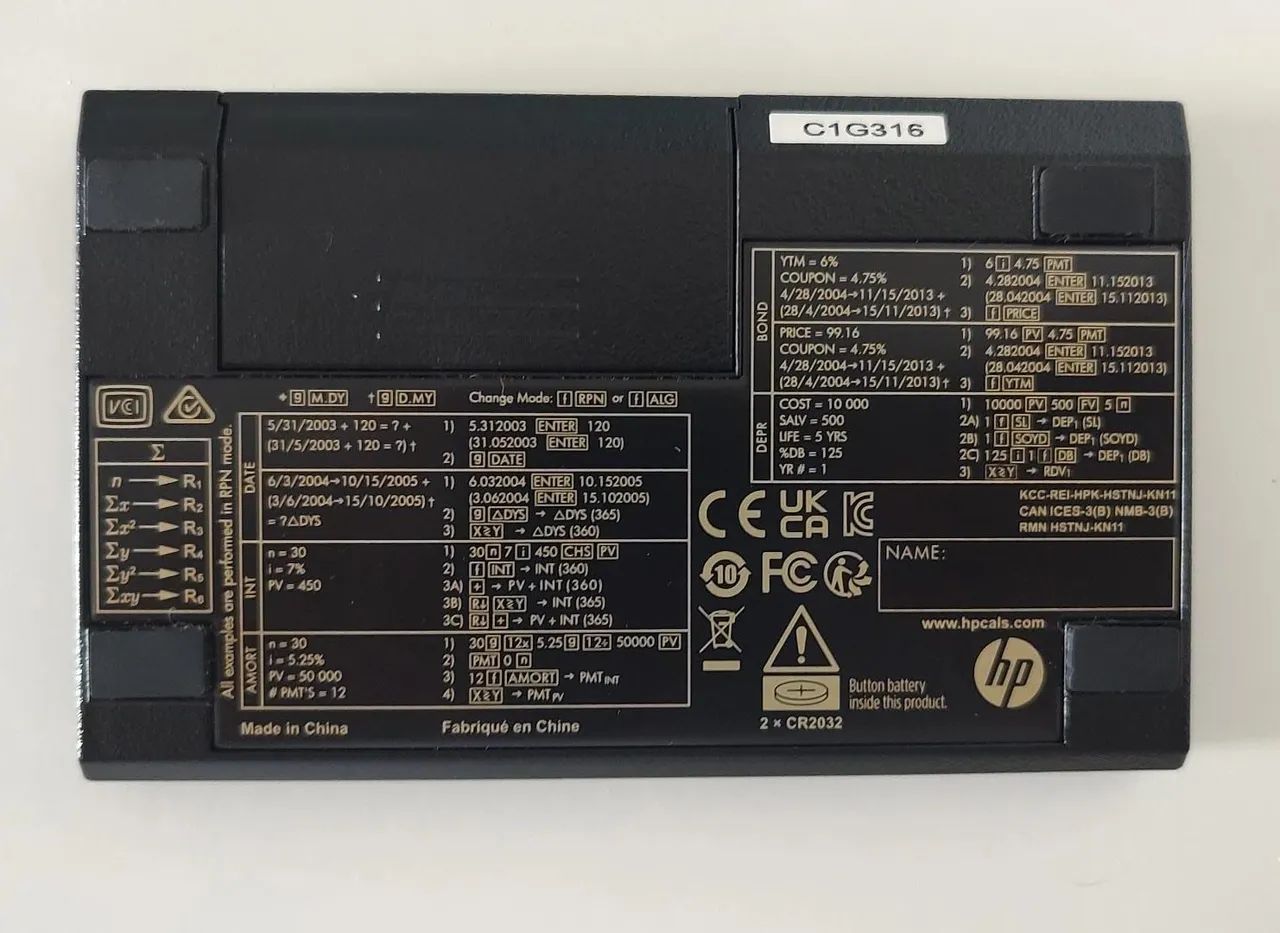 Calculadora HP 12C Gold Original - Excelente estado - Foto 3
