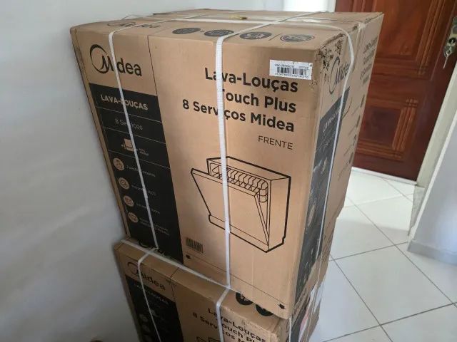 Lava Louças 8 Serviços Branca Touch Plus Midea - Lacrada - Foto 4