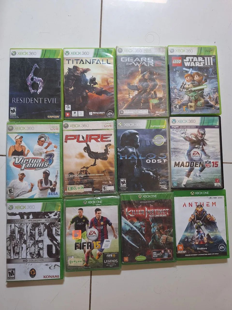 Jogos xbox360 