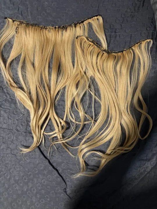 Mega Hair 60g - Cabelo Humano - Loiro Claro - Foto 3