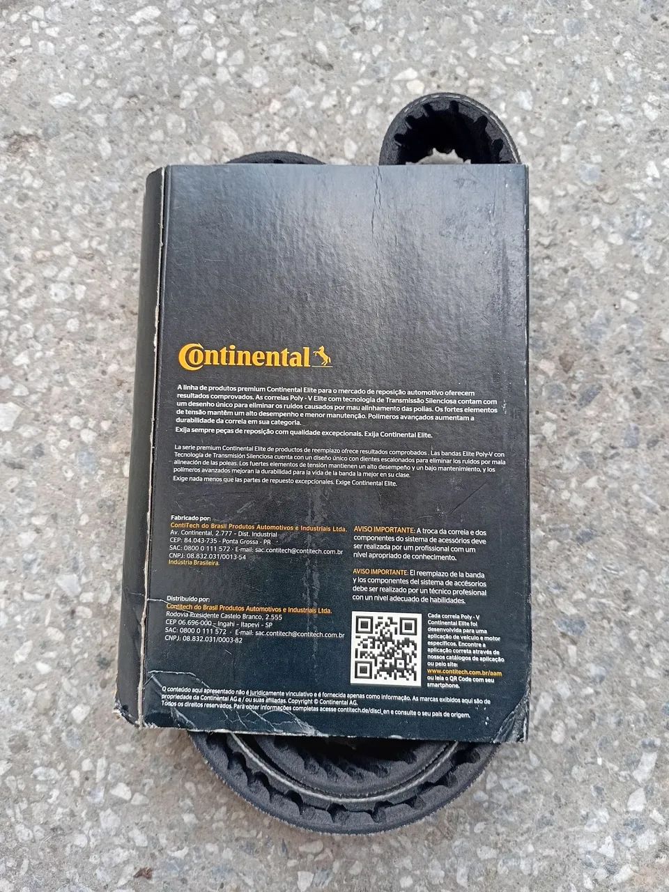 Correia Continental Elite Poly-V 7PK1180 Peças para carros, vans