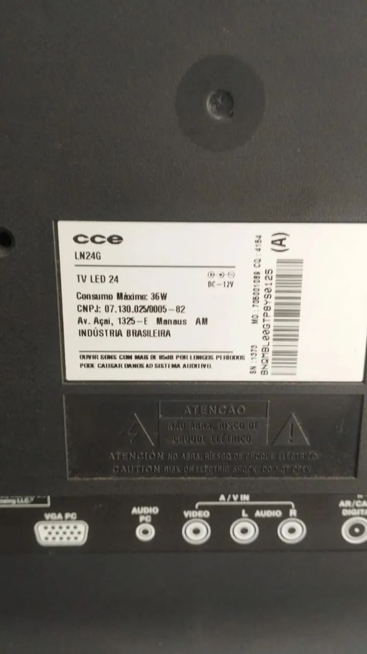TV LED 24 CCE - Peças e Componentes