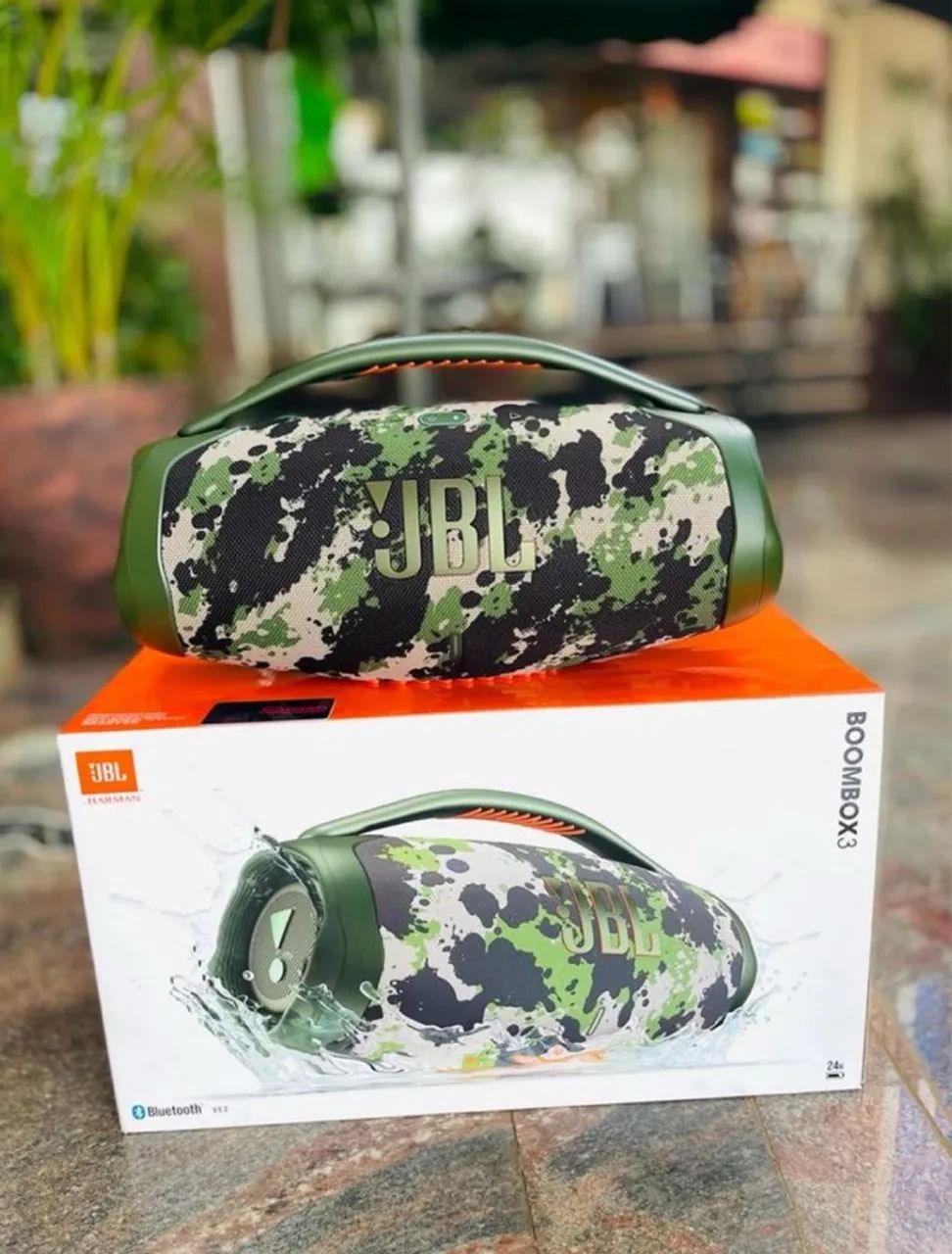Caixa de Som JBL Boombox 3 - Camuflada