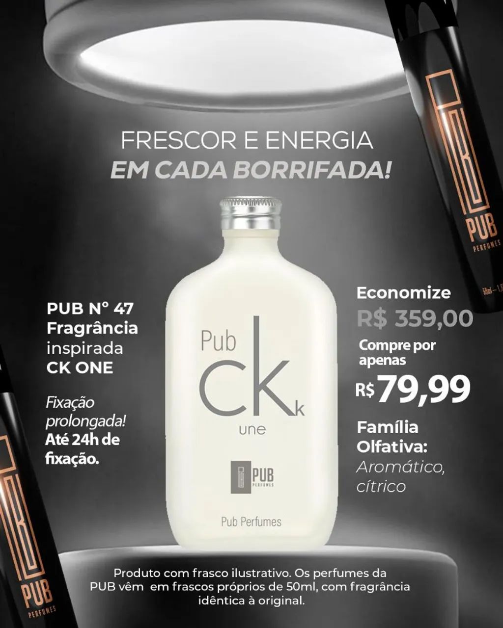 PUB Perfumes Masculinos Inspirados - Diversas Modelos  - Foto 4