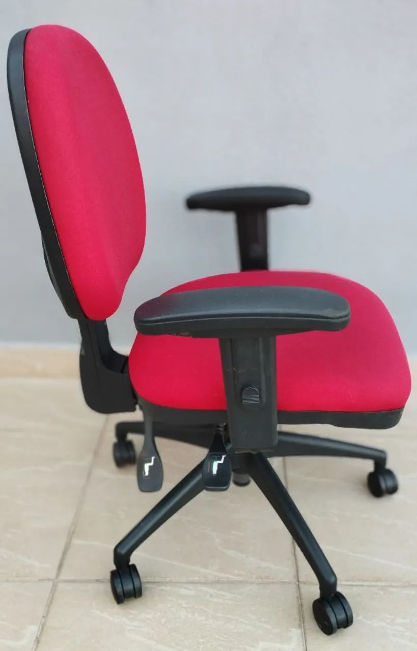 Cadeira de escritório giratória ergonômica nr17 - Foto 2