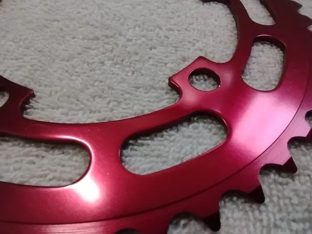Coroa BMX 44 Dentes Finos - Alumínio Anodizado - Genérica - Foto 4