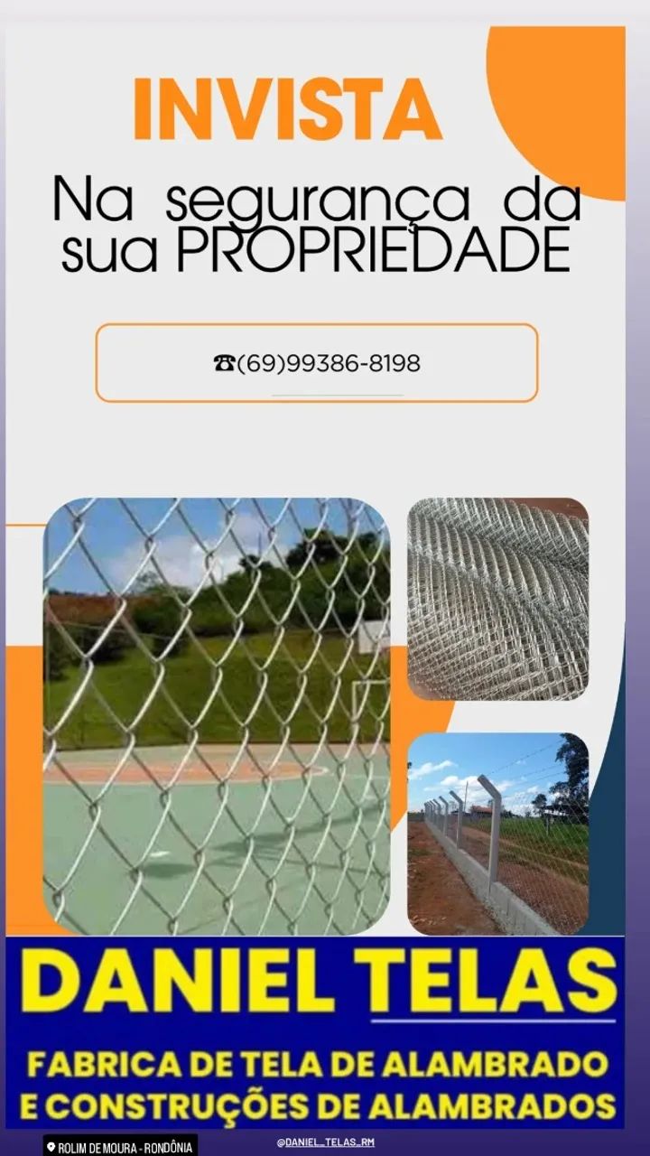 TELA DE ALAMBRADO  DANIEL TELAS FABRICACAO DE TELA  - Foto 3