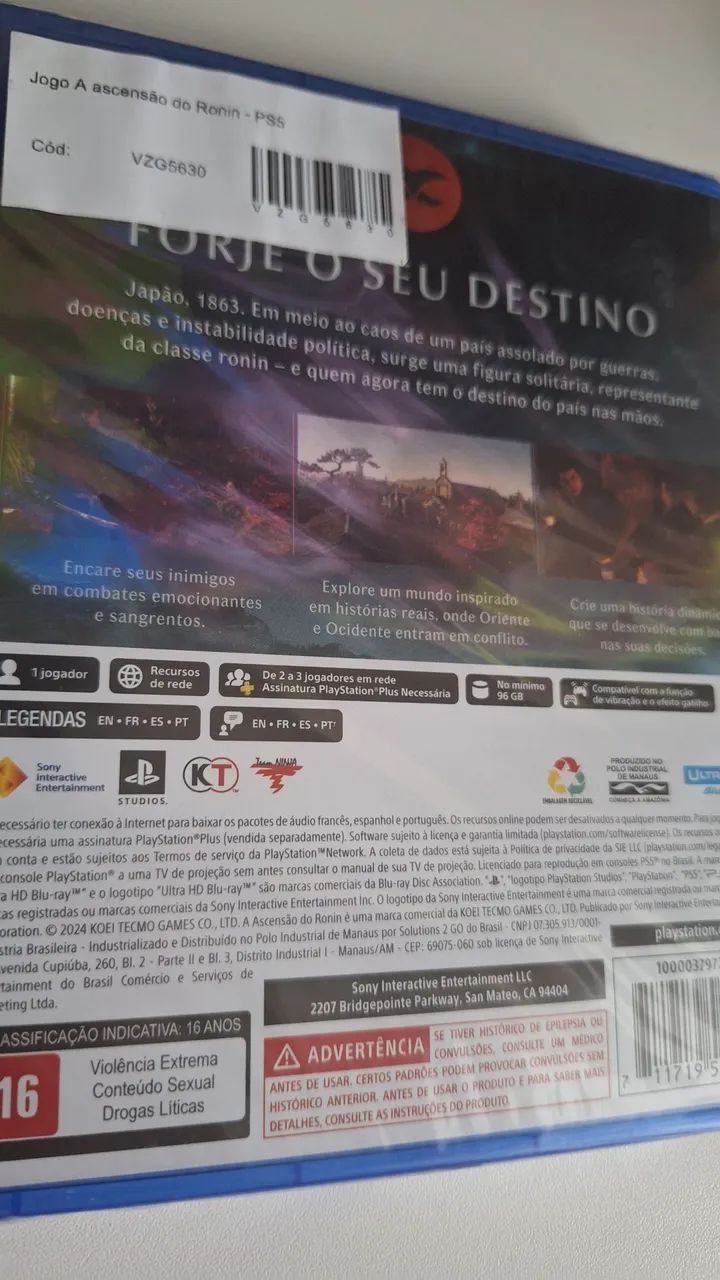 A Ascensão do Ronin - PS5 - Foto 3