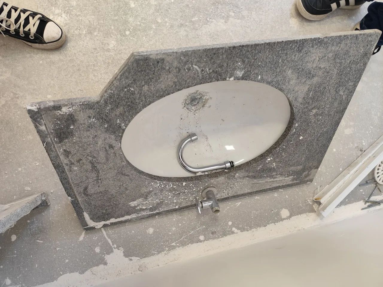 Bancada de granito pia banheiro  - Foto 2