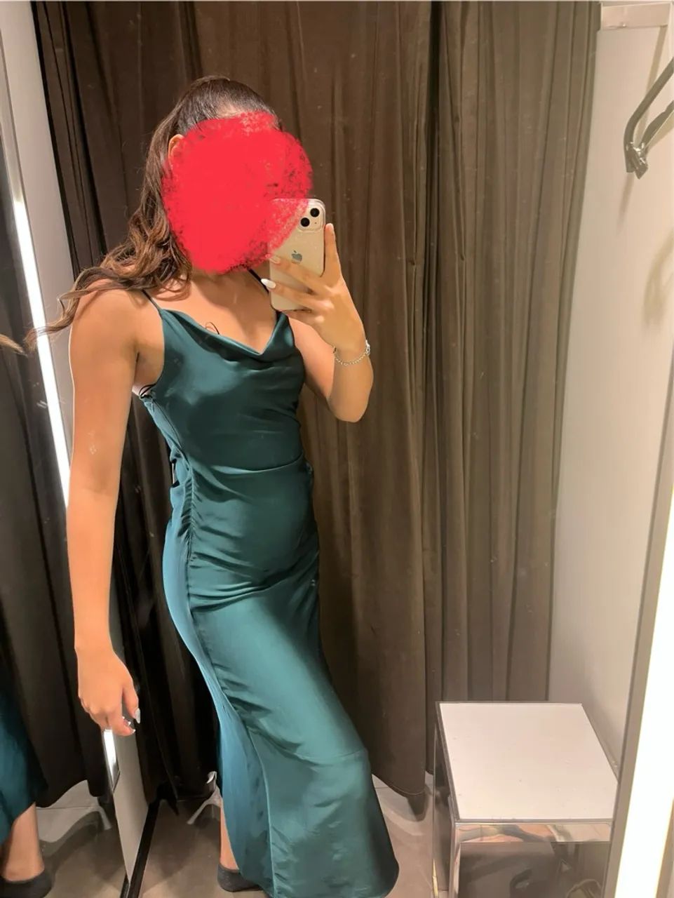 Vestido de Cetim da Zara  - Foto 2