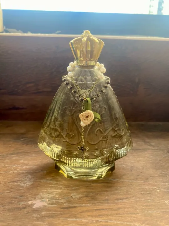 Garrafa decorada Nossa Senhora Aparecida