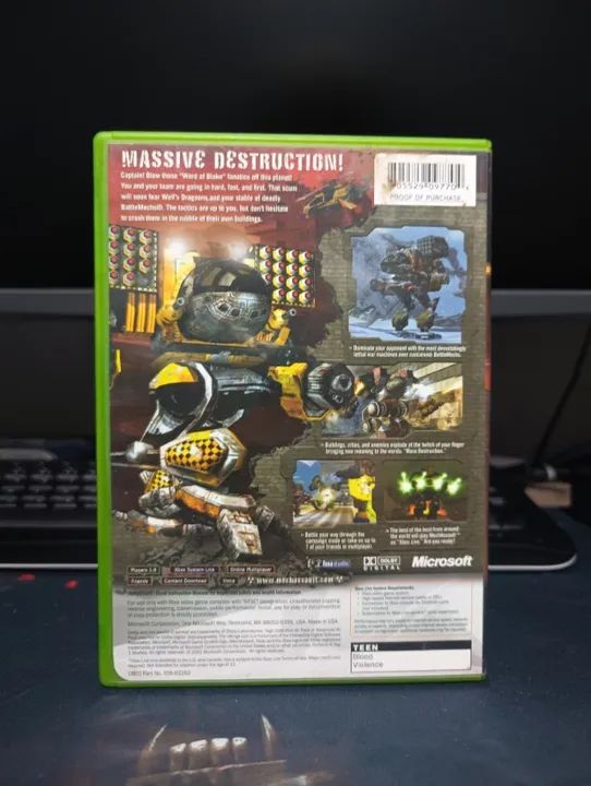 Mechassault - Xbox Clássico (original) - Foto 2