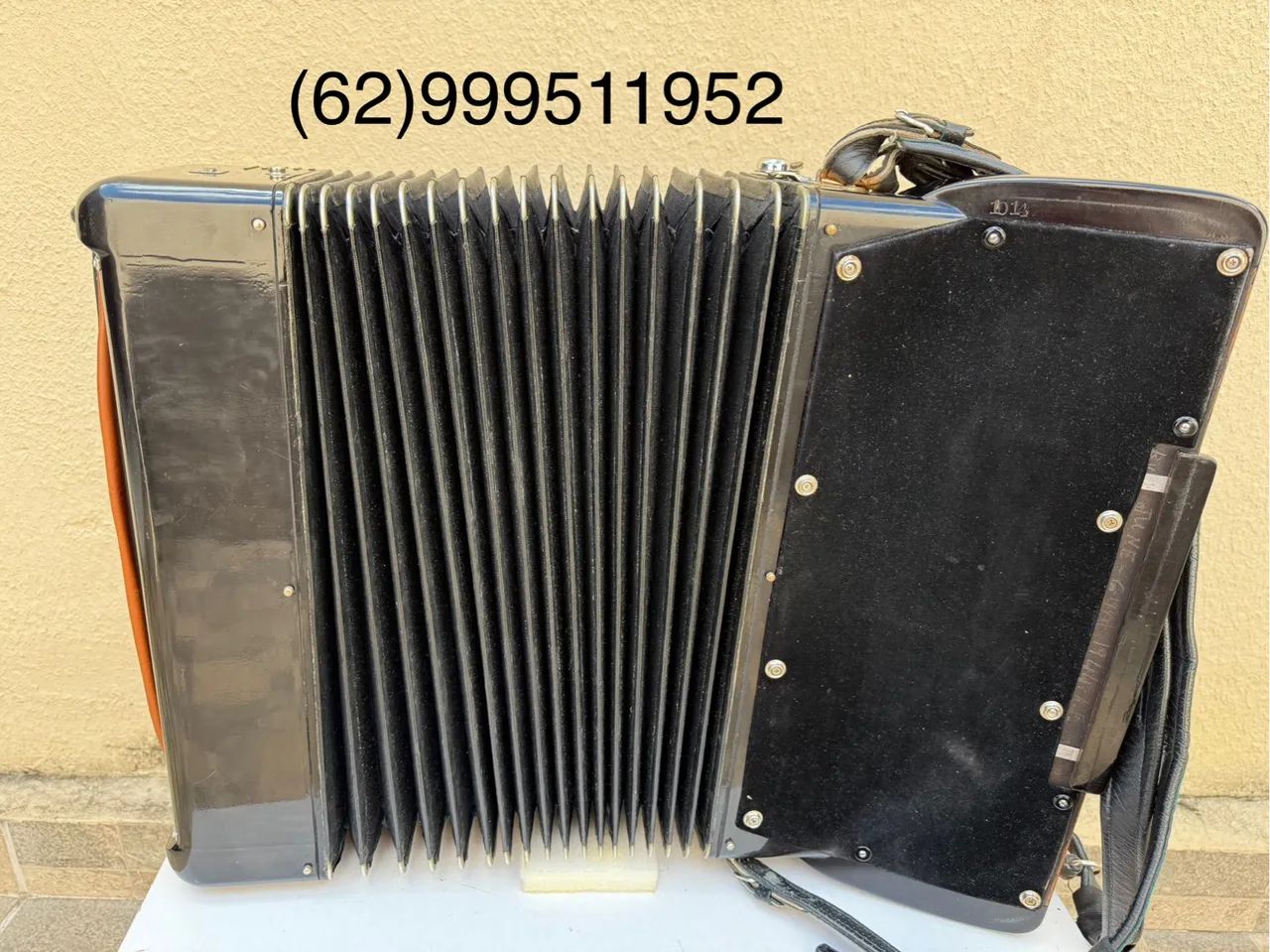 Acordeon Sanfona ACMETTE 120 baixos em 4/5 oitavada com desmanche lateral  - Foto 5