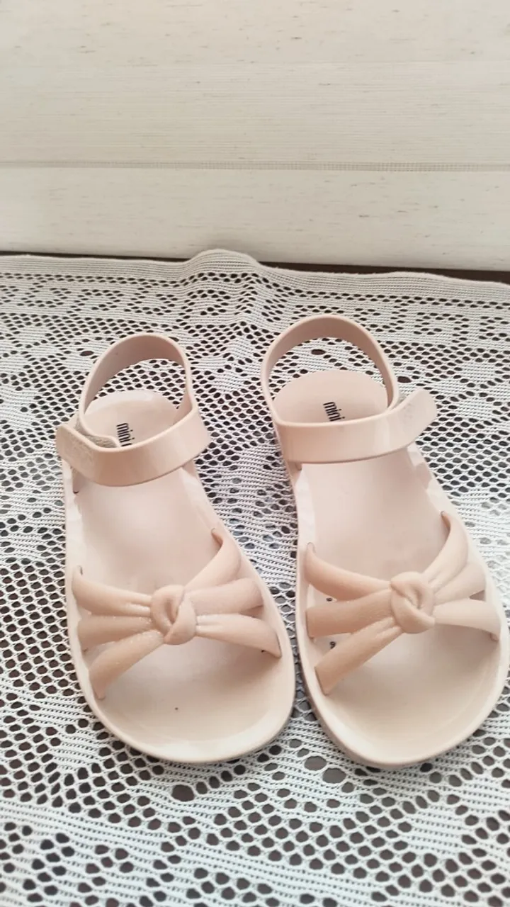 Sandalia Mini Melissa - Cor Rosa - Tamanho 29