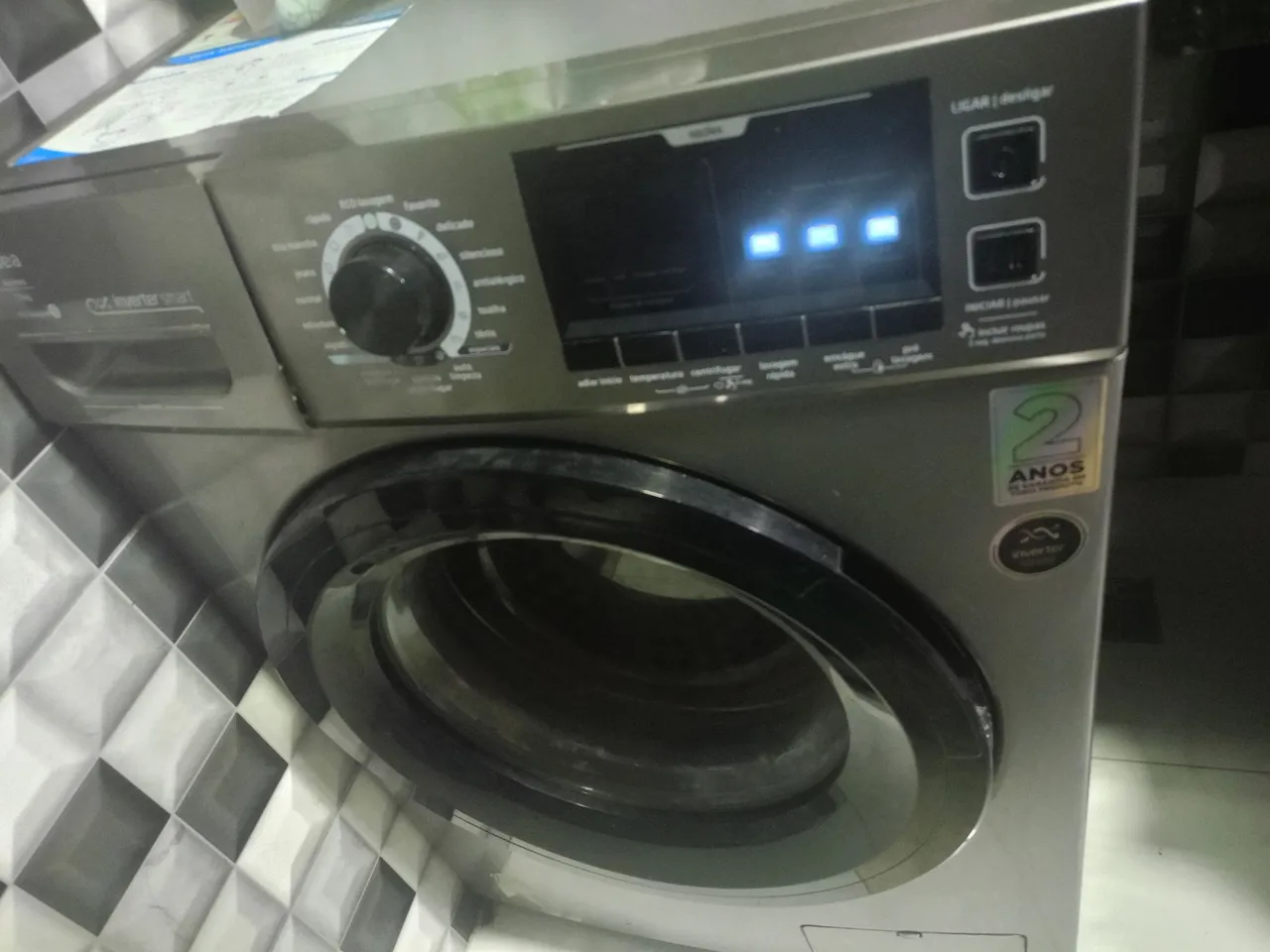Máquina de Lavar Roupa 12kg