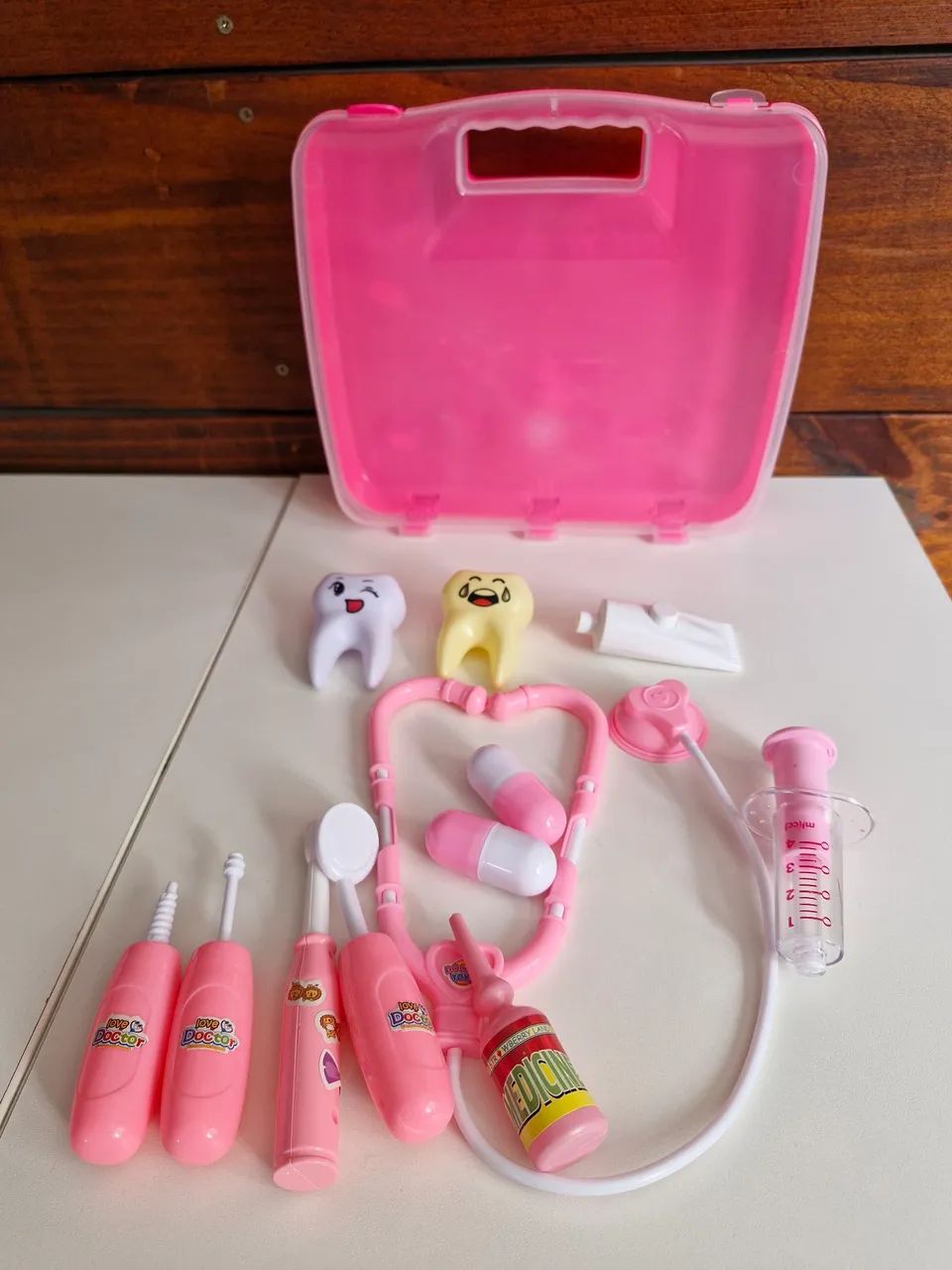 Maleta dentista infantil - brinquedo - Foto 3