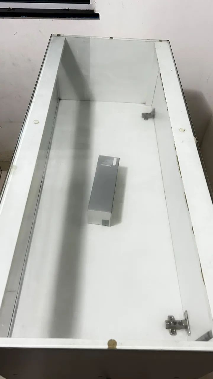 Balcão expositor vitrine de vidro para loja - 1,20m - Foto 4