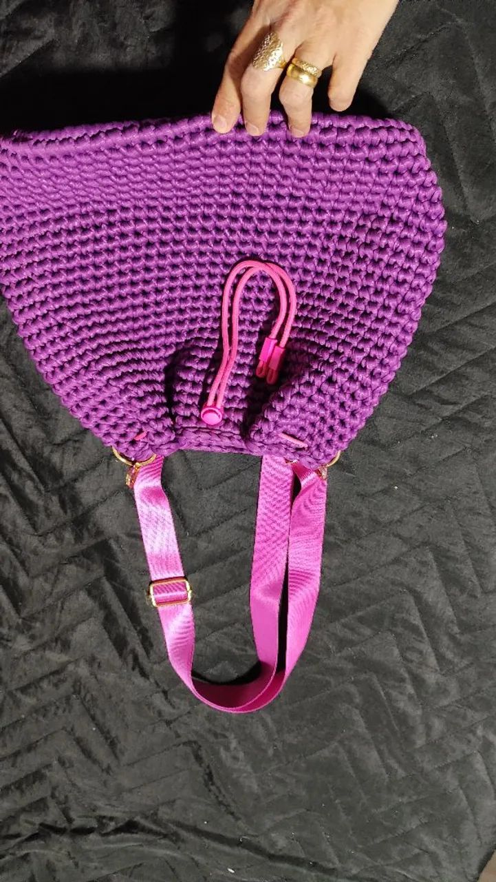 Bolsa crochê  - Foto 2